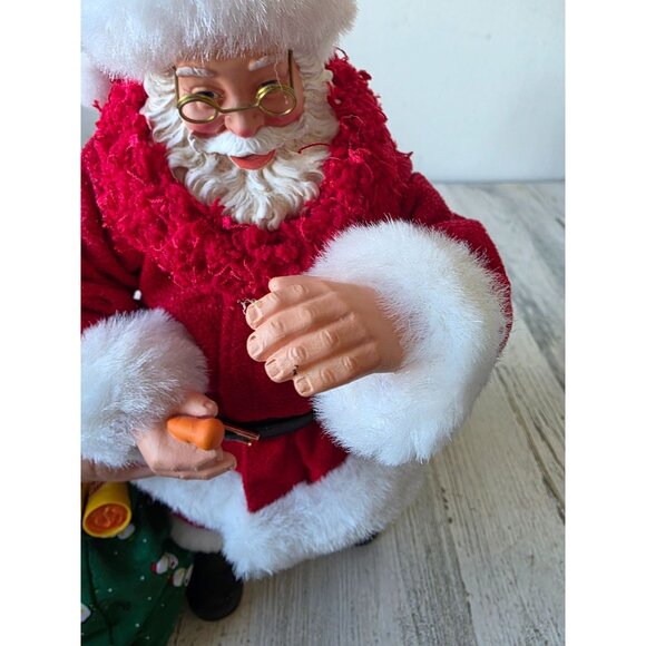 clothtique possible dreams Santa Play-Doh figurine statue Xmas decor - Picture 10 of 10